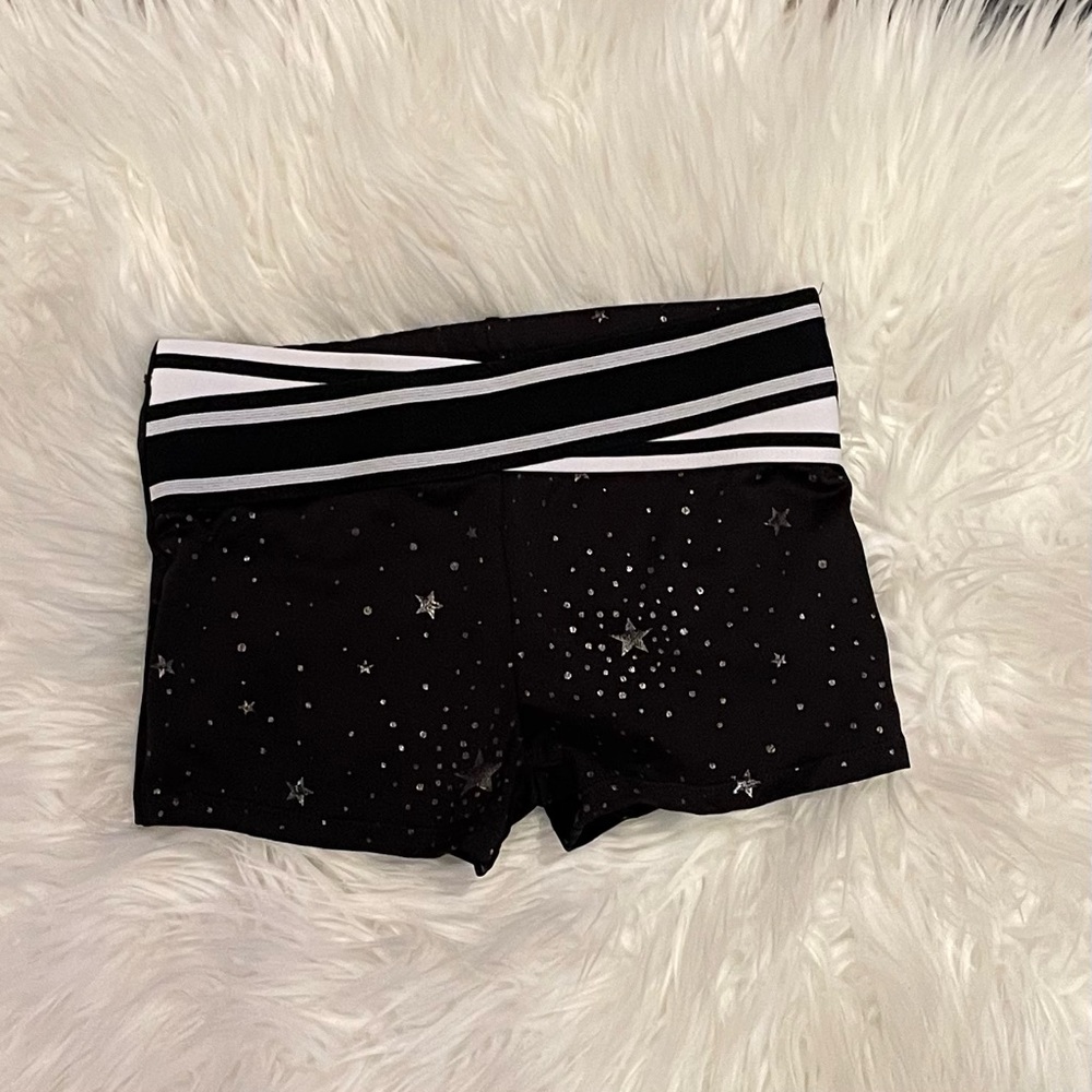Girl’s Black Dance/Gymnastics Shorts